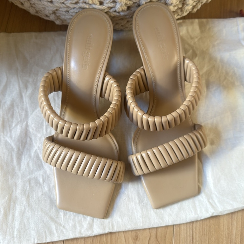 Cult Gaia Valence 90mm leather sandals - Picture 4 of 7